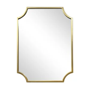 Golden rectangular mirror mirror  OJC2F152