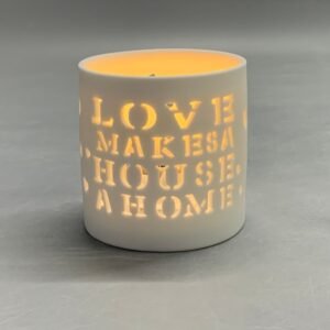 Wholesale Ceramic Aroma Diffuser – Elegant Light-Up Design with Love Messages HY25002