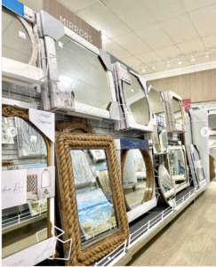 This is what we call a “shelf-friendly” product line—clean series, tiered sizing, and safe packaging. Teruier’s mirror collections fit that model perfectly.