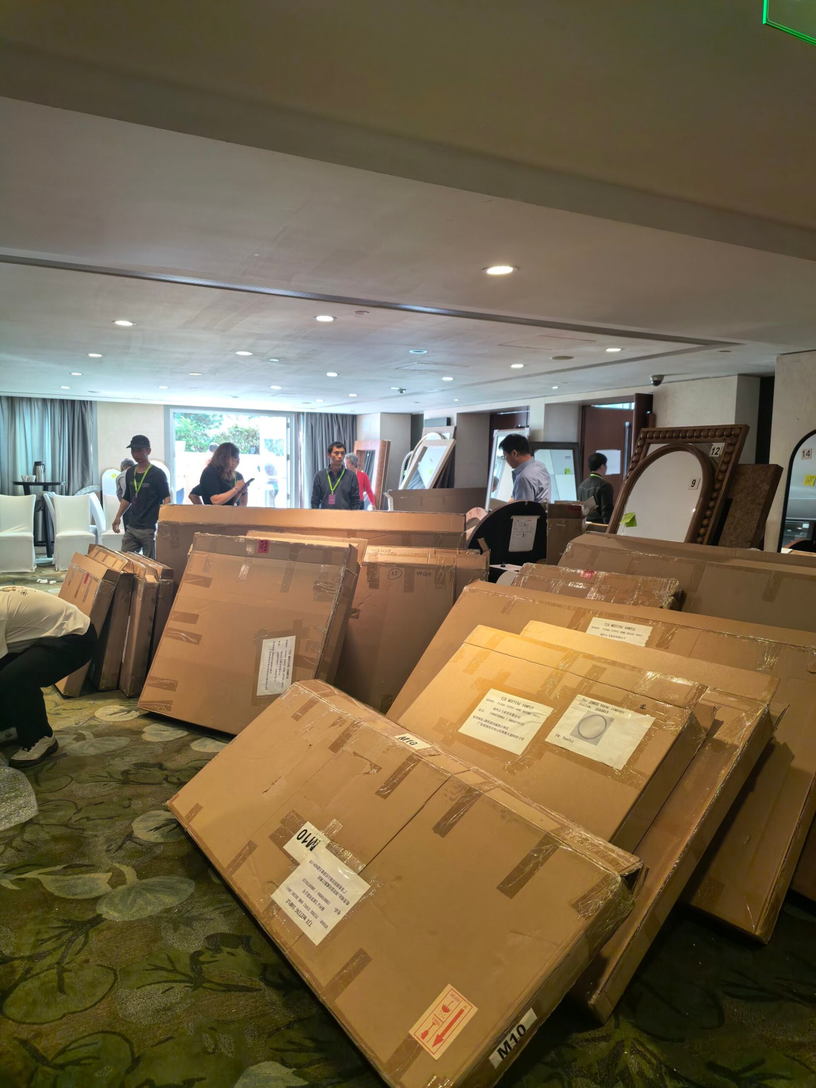 Post-Show Sample Shipping