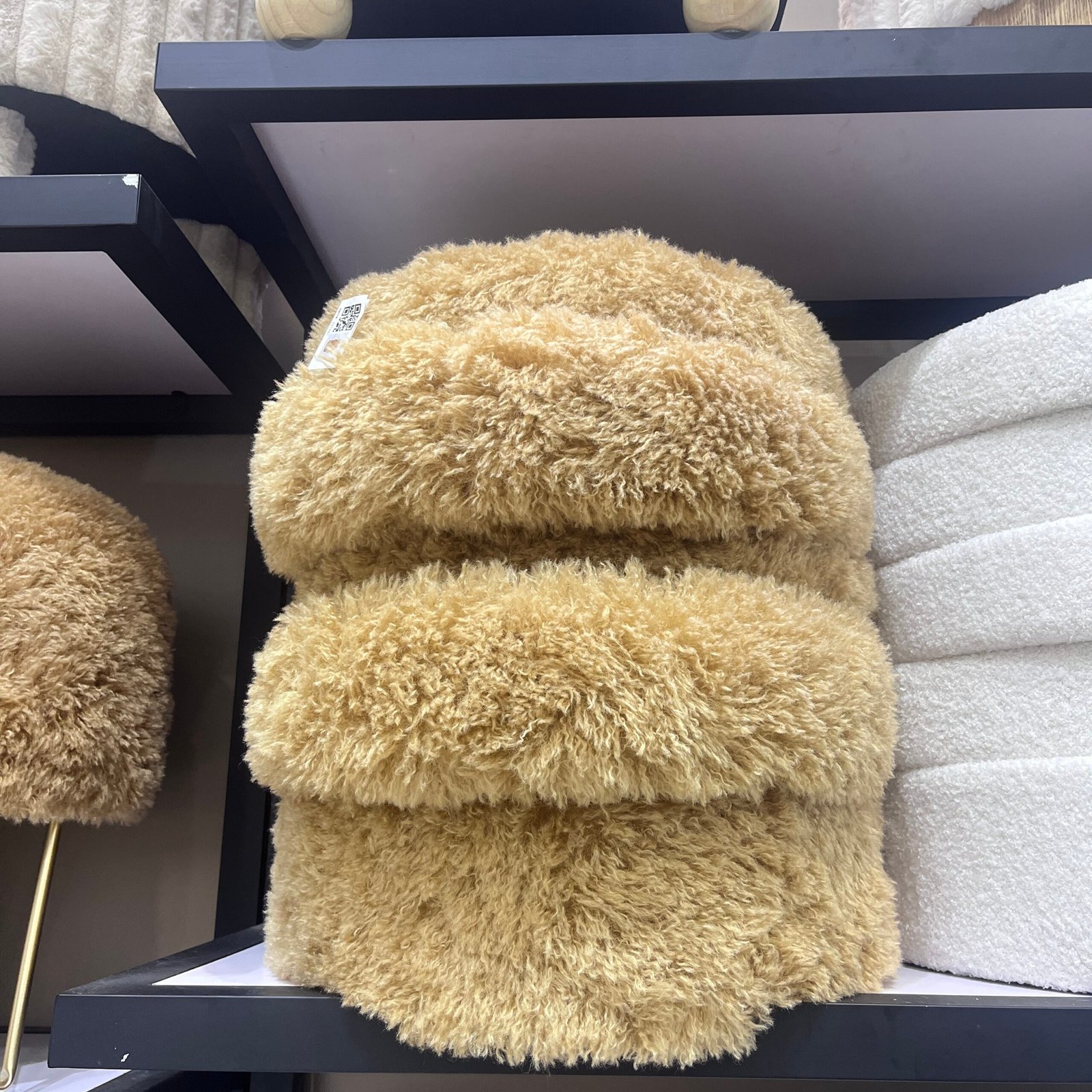 Skirted Ottoman Wholesale | Bouclé & Tufted Storage Ottomans for Retail Buyers