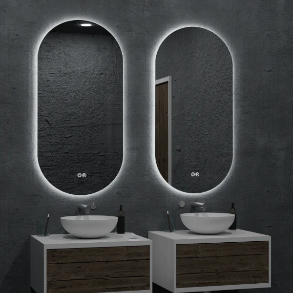 Backlit Bathroom Mirror Spec Sheet Voltage Wattage CCT | Buyer Guide