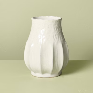 White Ceramic Vase Wholesale | Sculptural Decorative Vase Supplier