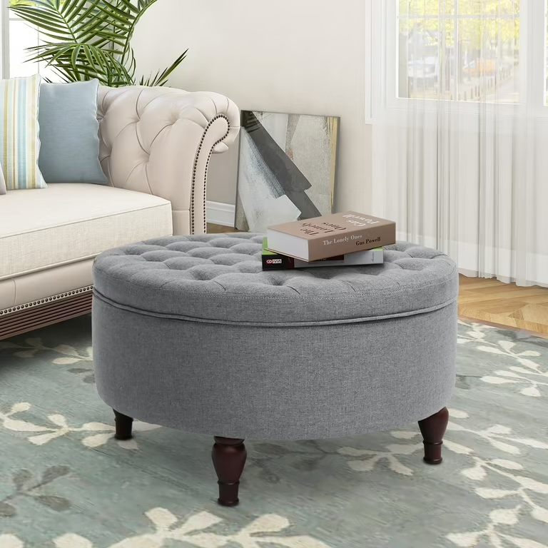 Cocktail Ottoman for Chain Retai Retail-Ready Home Decor Manufacturer
