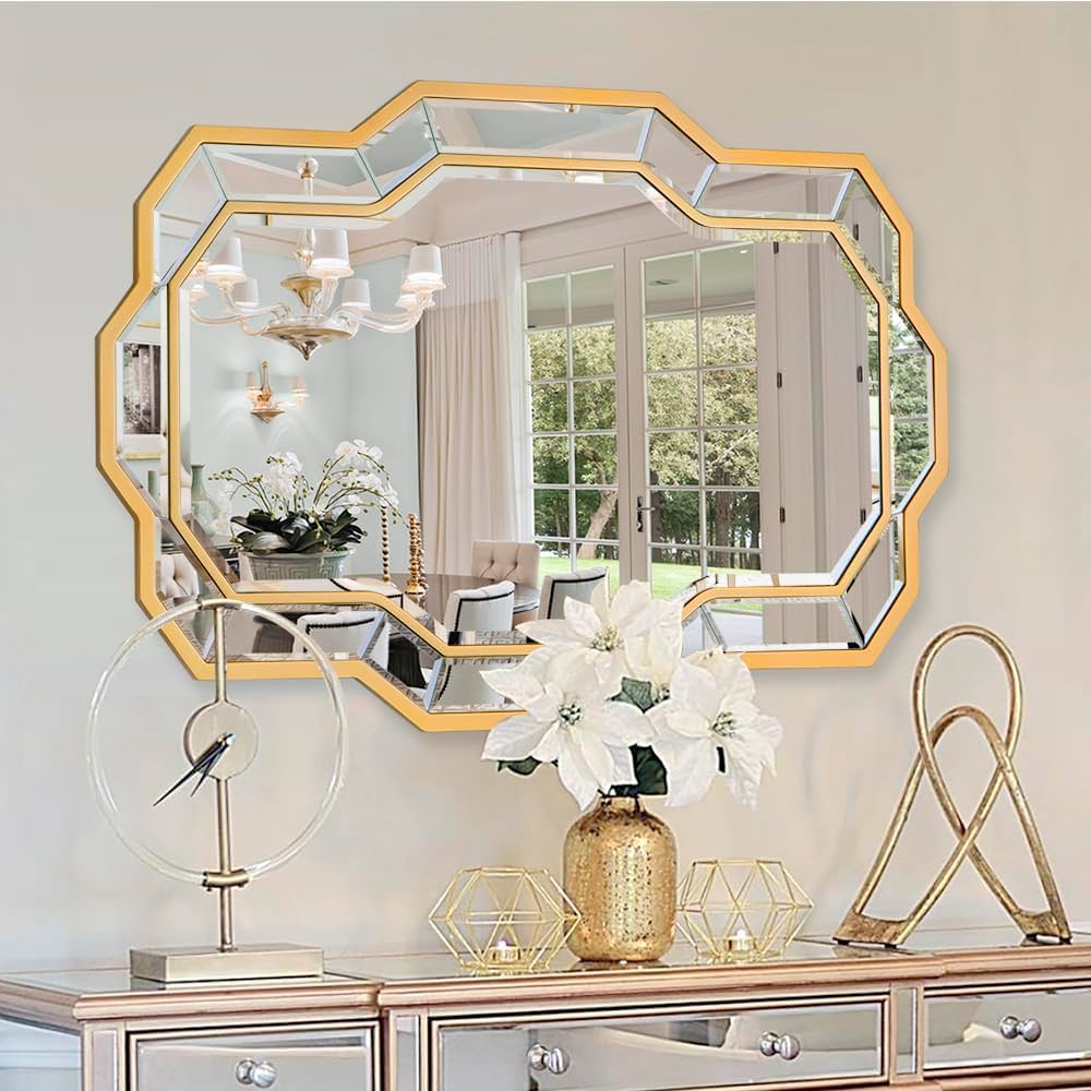 Custom Mirrors Saudi Arabia Wavy, LED & Hotel Bathroom Mirror Supply (2026)