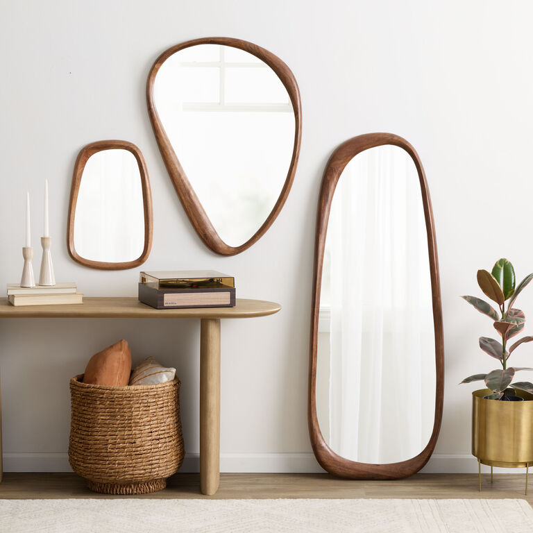 Decorative Mirrors Wholesale for U.S. Retail Buyers Wavy Wall Mirror, Lighted Vanity Mirror & Luxury Bath Styles