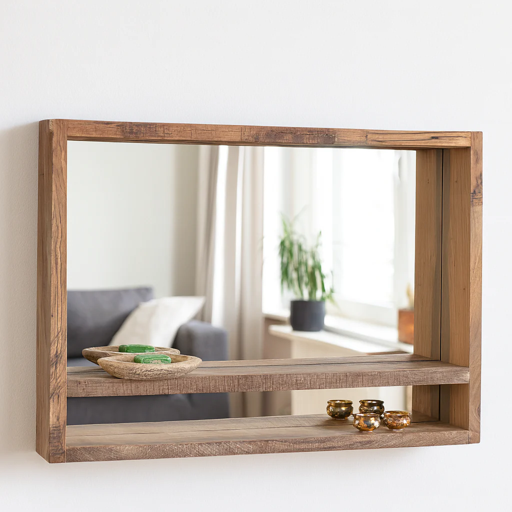 Integrated Shelf Mirror Retail Buyer Guide to 2026 Wall Mirror Trends & Reorder-Ready Specs