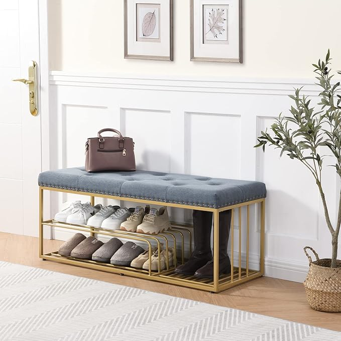 Los Angeles Shoe Storage Ottoman Amazon-Ready, Contract-Grade, Retail-Ready