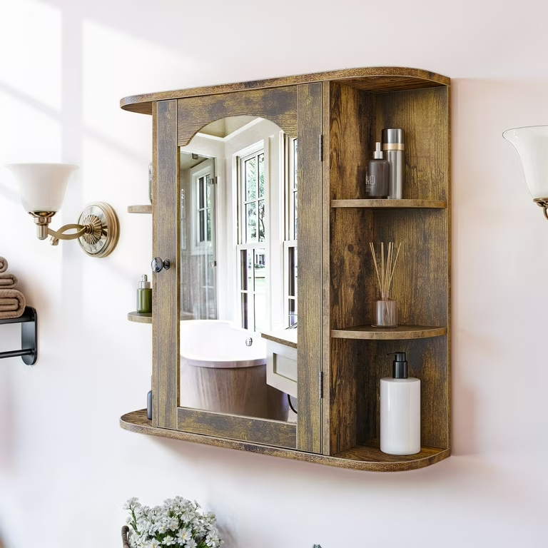 Medicine Cabinet Mirror for U.S. Buyers | Backlit Bathroom Mirror & Storage Mirror Collection