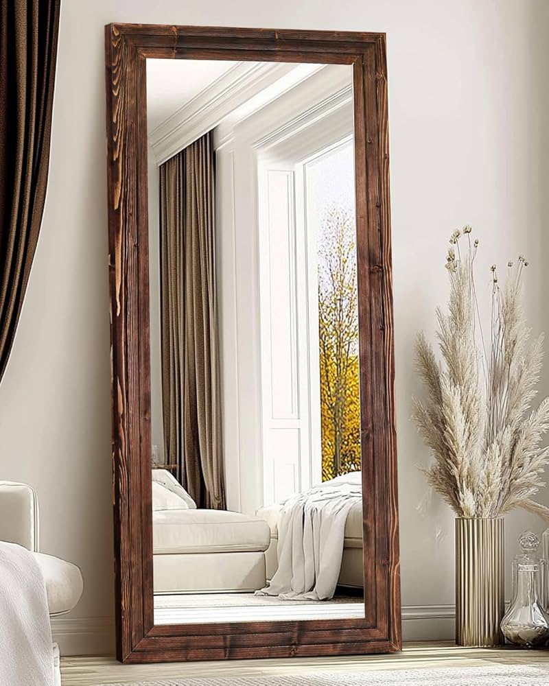 Reeded Wood Frame Mirror for Amazon and Retail Buyers Teruier