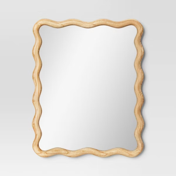 Scalloped Wall Mirror Natural Wood Multi-Channel Sales Analysis for Retail Buyers Teruier