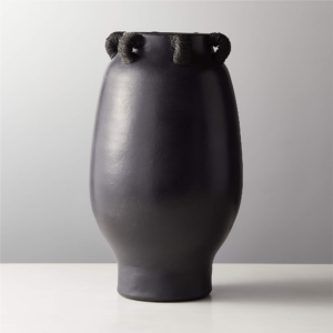 Black Sculptural Ceramic Vase Wholesale | Statement Floor Vase Supplier