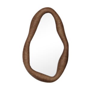 Organic Asymmetrical Wall Mirror | Small Freeform Mirror