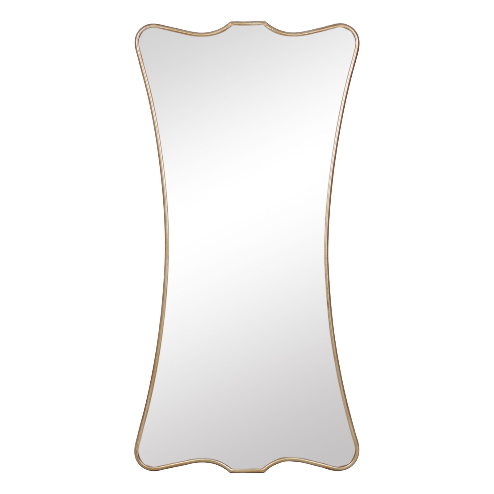 A Gold Shaped Mirror for Buyers Who Want Curves Without Going Oversized