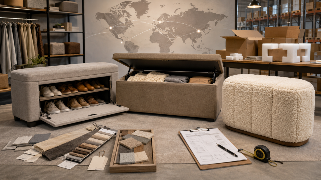 Choosing the Right Storage Ottoman Supplier: A U.S. Buyer’s Guide from Design Trend to Retail Success