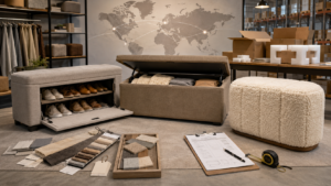 Choosing the Right Storage Ottoman Supplier: A U.S. Buyer’s Guide from Design Trend to Retail Success