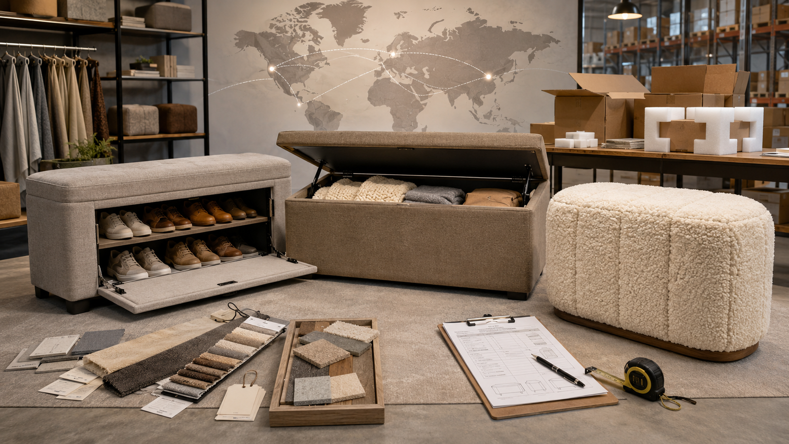 Choosing the Right Storage Ottoman Supplier: A U.S. Buyer’s Guide from Design Trend to Retail Success