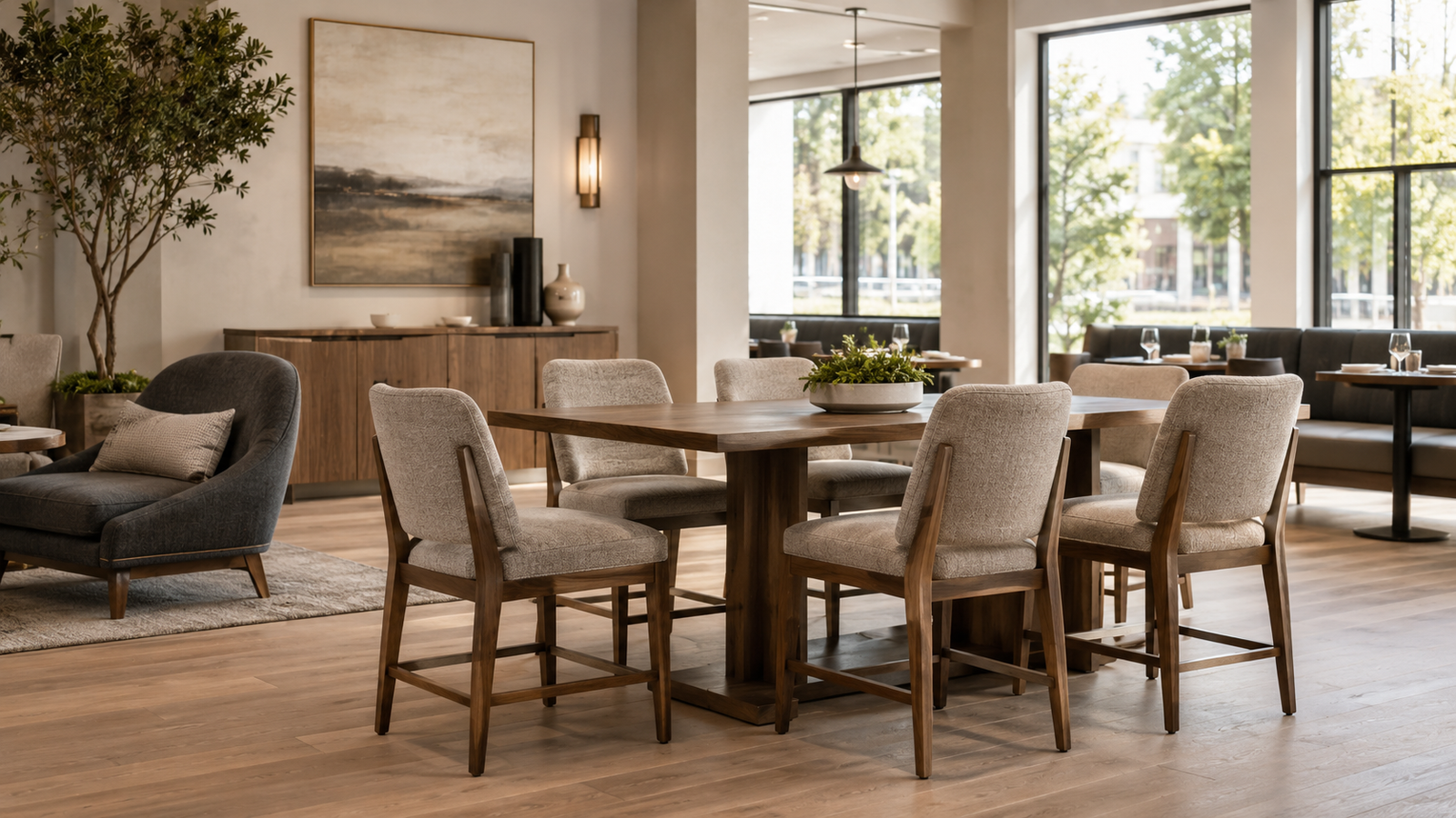 Commercial Upholstered Dining Chairs How U.S. Buyers Choose Seating That Works Beyond the Showroom