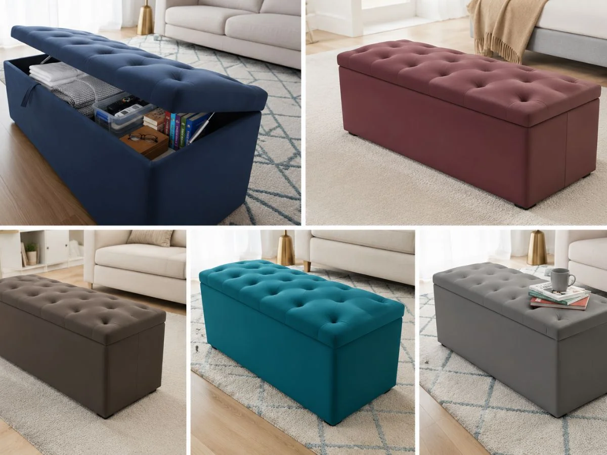 Flip Top Storage Bench and Custom Ottoman Buying Guide for European Furniture Buyers