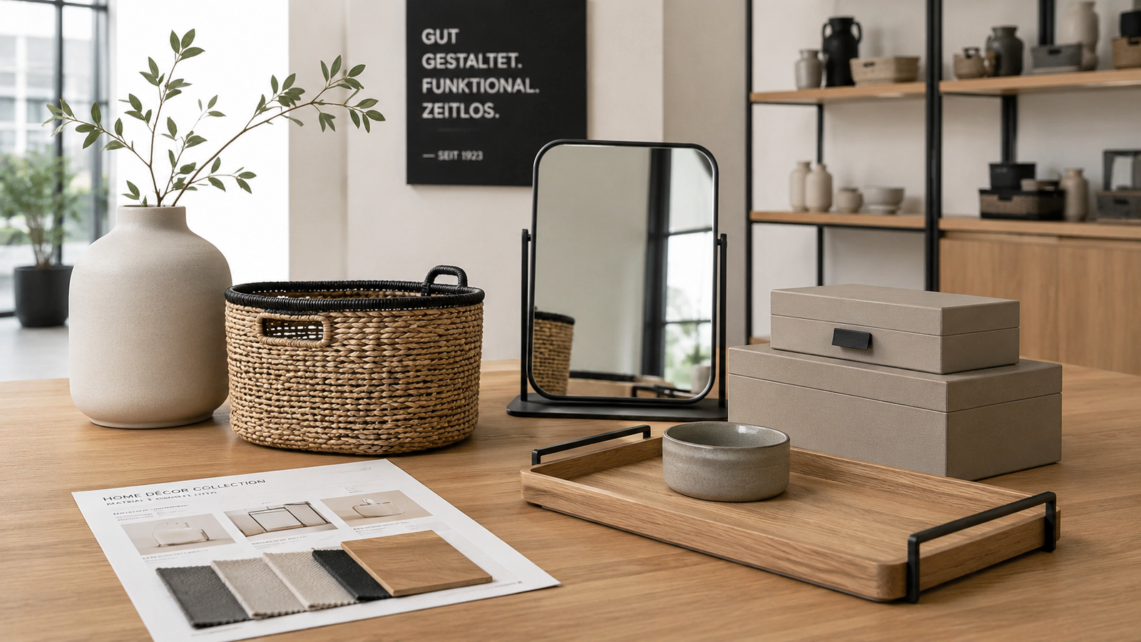 Home Décor Category Guide: How German Buyers Build Cohesive, Retail-Ready Collections