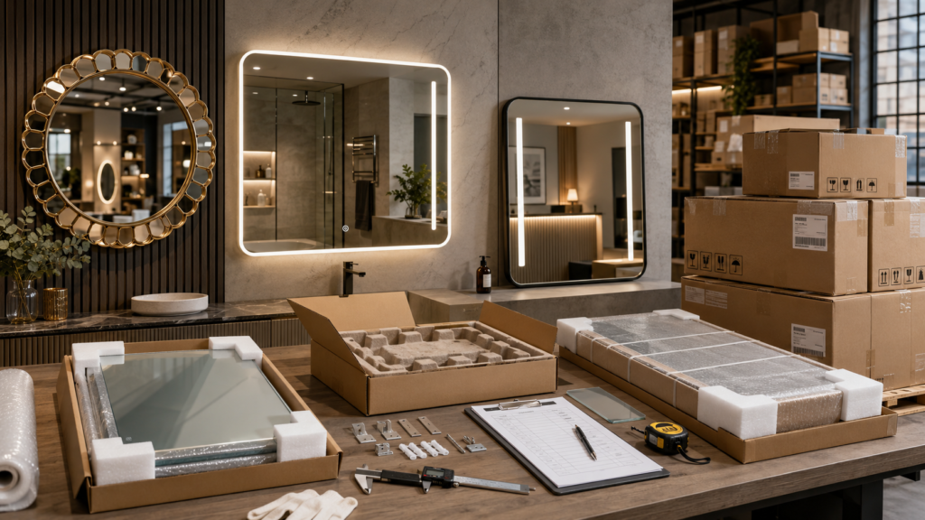 Mirror Packaging for Shipping, LED IP Rating and Supplier Selection: A U.S. Buyer’s Sourcing Story