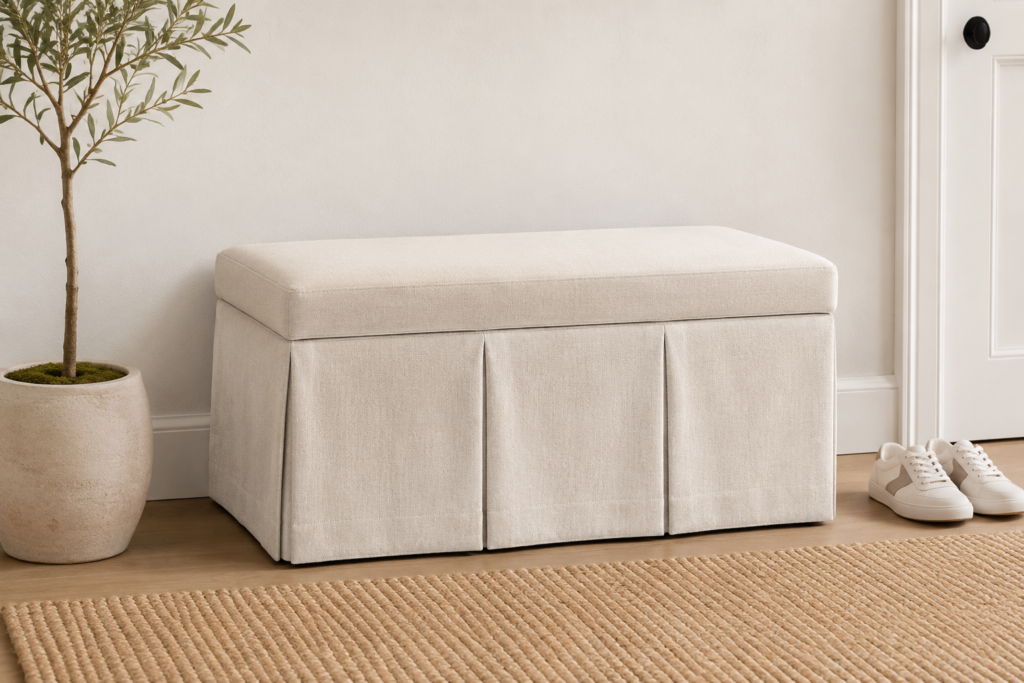 Storage Ottoman Wholesale Guide for U.S. Buyers: Shoe Storage, Box Pleats and Supplier Selection